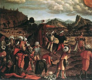 The Stoning Of St Stephen — Vittore Carpaccio, Renaissance Painting