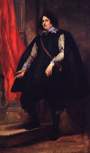 Portrait Of A Gentleman — Sir Anthony Van Dyck, Baroque