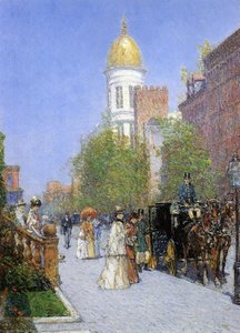 A Spring Morning — Frederick Childe Hassam