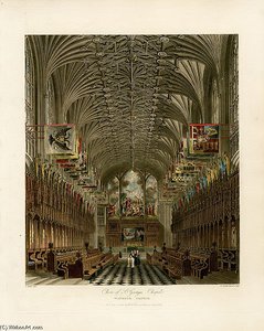 Choir Of St George's Chapel, Windsor Castle — Charles Wild
