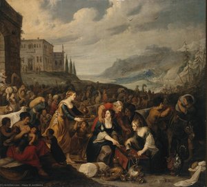 The Israelites After Crossing The Red Sea — Hans Iii Jordaens