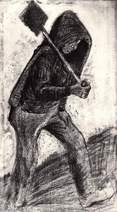 Coal Shoveler — Vincent Willem Van Gogh, Early Realism