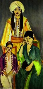 Three Sisters (triptych - Central Part) — Henri Matisse