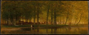 The Camp Meeting — Thomas Worthington Whittredge