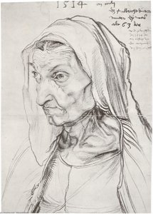 Portrait Of The Artist's Mother — Albrecht Dürer