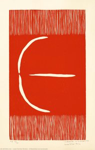 3 Elementos No Encarnado — Luísa Correia Pereira, Geometric Abstraction