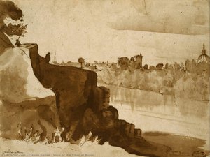 View Of The Tiber At Rome — Claude Gellée