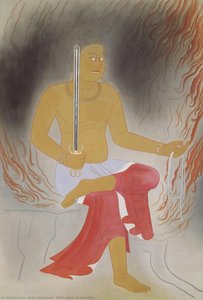 Fudo-myo-o (acalanatha) — Kokei Kobayashi