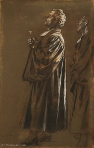 Studie Bischof Benjamin Ursinus (1884) — Anton Von Werner