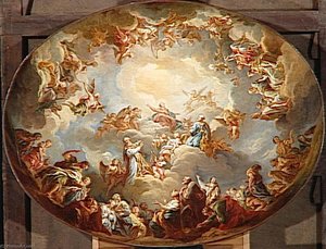 LA GLORIFICATION DE LA VIERGE