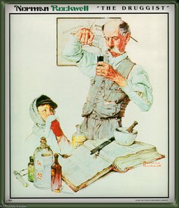 The Drugist — Norman Rockwell