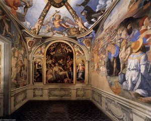 View Of The Chapel Of Eleonora Da Toledo — Agnolo Bronzino