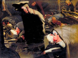 Gassed And Wounded — Eric Henri Kennington