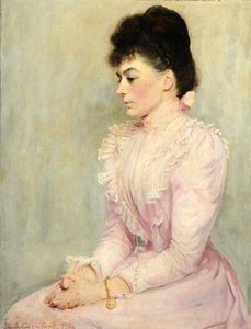 Portrait Of A Member Of The Perchard Family — Richard Goldie Crawford