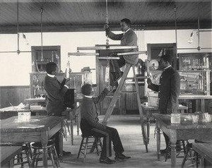 Physics Estimating The Combined Draught Of Horses — Frances Benjamin Johnston