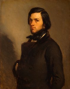 Portrait Of A Man — Jean-françois Millet, Barbizon School
