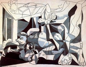 The Mass Grave — Pablo Picasso