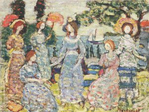The Grove — Maurice Brazil Prendergast