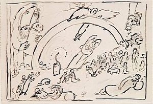 Noah And The Rainbow (11) — Marc Chagall