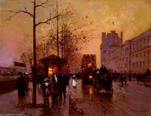 Quai Du Louvre — Edouard Cortès