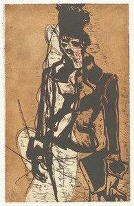 Motif Iii From The Series Six Motifs On The Theme Vogue Drawings — Markus Lüpertz