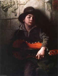 The Italian Boy with Hurdy Gurdy