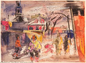 Street Hockey In Ottawa — Henri Masson