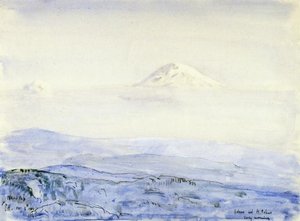 Adams And St. Helen's, Early Morning — Frederick Childe Hassam