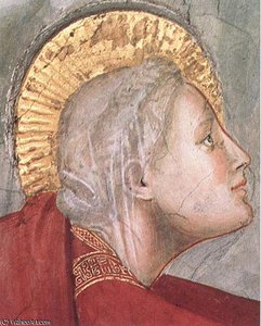 Noli Me Tangere (detail)2 — Giotto Di Bondone, Proto-renaissance