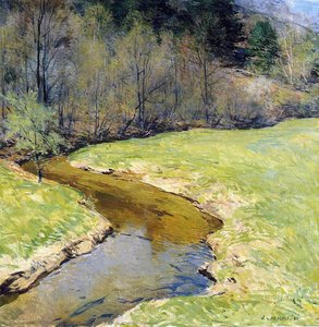 The Sunny Brook, Chester, Vermont — Willard Leroy Metcalf