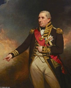 Admiral Sir John Thomas Duckworth — Sir William Beechey