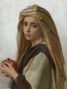 L'orientale À La Grenade — William-adolphe Bouguereau