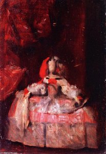The Infanta Margarita (after Velazquez) — John Singer Sargent