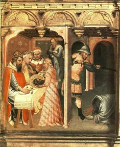 Feast Of Herod — Spinello Aretino, Late Gothic