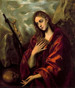Penitent Magdalene — El Greco, Late Renaissance Mannerism