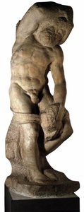 Pope Julius Ii - Slave (bearded) — Michelangelo Buonarroti, High Renaissance