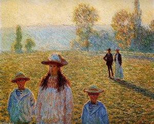 Landscape At Giverny — Claude Monet