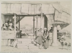 A Café On The Bosphorus — John Frederick Lewis