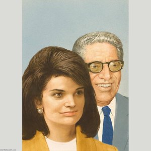 Aristotle And Jackie Onassis — Robert Vickrey