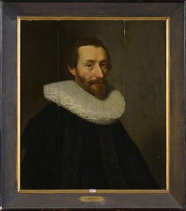 Portrait Of A 56 Year Old Man With A Strawberry — Cornelis De Vos