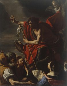 St. John The Baptist Preaching — Mattia Preti