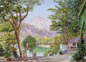 Gardening At Nainee Tal, India — Marianne North