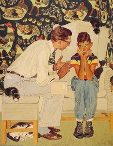 The Facts Of Life — Norman Rockwell