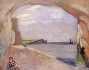 La Voile Rouge Huile Sur Toile Collection Particulière — Henri Matisse