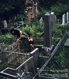 Fashion At The Graveyard — Arsen Savadov