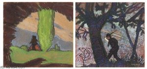 Figure With Trees — István Farkas