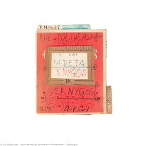 Catalogue — Žibuntas Mikšys (jean-pierre Menthanon)