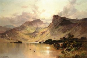 A Highland Loch — Alfred De Breanski Senior