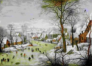 The Bird Trap — Pieter Brueghel The Younger