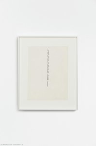 W — Carl Andre